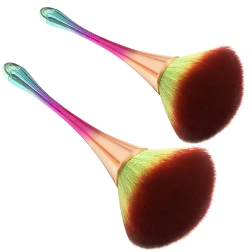 Miniatura 8 de Brocha de polvo mineral súper grande, brocha de maquillaje Bronzer Kabuki, cepillo de base suave y esponjoso, cepillo profesional para polvo