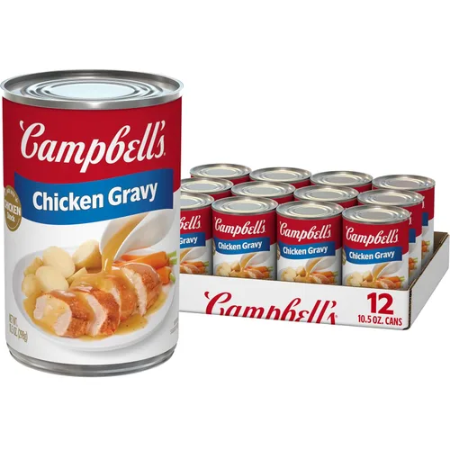 Miniatura 10 de Campbell's Gravy de Pavo, Lata de 10.5 Oz