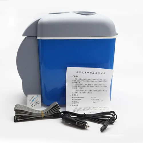 Miniatura 7 de Calentador de refrigerador para automóvil, refrigerador portátil de 7.5 L, mini refrigerador eléctrico, enfriador termoeléctrico personal
