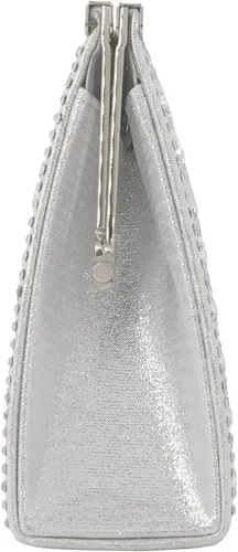 Miniatura 4 de Bolso de mano de metal con asa superior para mujer