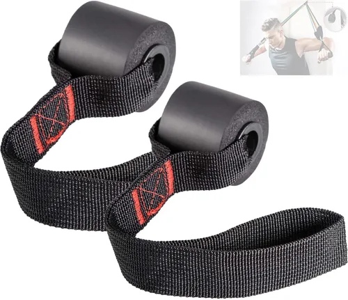 Resistance Bands Door Anchor Attachment, Secure Door Anchor Heavy Duty Door Anchor for Resistance Bands, Door Jamb Anchor for Fitness Workout Band