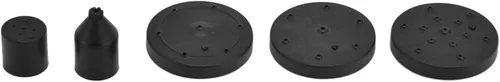 Miniatura 9 de Zerodis Bomba de fuente solar, fuente de agua solar de 4 rociadores para baños de pájaros, jardín, estanque, piscina al aire libre (rosa)