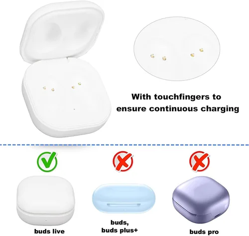 Miniatura 2 de Funda de carga con cable, para Galaxy Buds Live R180 carga rápida auriculares cargador cargador Dock