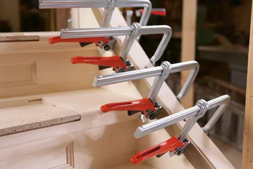 Miniatura 4 de Bessey GSH12 Abrazadera de palanca Classix Gsh 4.72In/2.362 in, Plata/Rojo