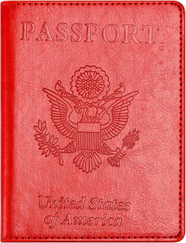 Miniatura 15 de Combo de tarjetero para pasaporte y vacuna, soporte para pasaporte con ranura para tarjeta de vacuna, cartera para pasaporte, funda para pasaporte