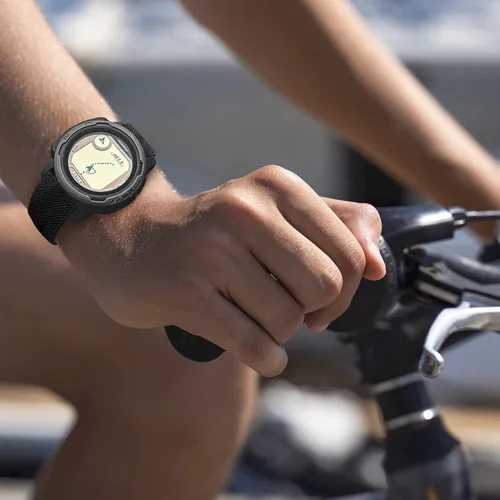 Miniatura 4 de Paquete de 3 bandas elásticas de nailon compatibles con Garmin Instinct 2 Solar/Instinct 3 de 1.772 pulgadas, 0.872 pulgadas, pulsera deportiva