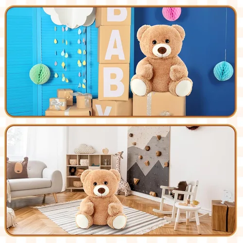 Miniatura 5 de Jenaai - Oso de peluche grande de 20 pulgadas, suave, grande, para niños, niñas, baby shower, boda, novia, regalo de cumpleaños, decoración