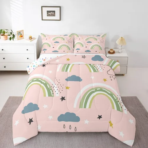 Miniatura 26 de Erosebridal Juego de ropa de cama de guitarra, juego de edredón de notas musicales de mariposa, tamaño individual, juego de edredón de música hip