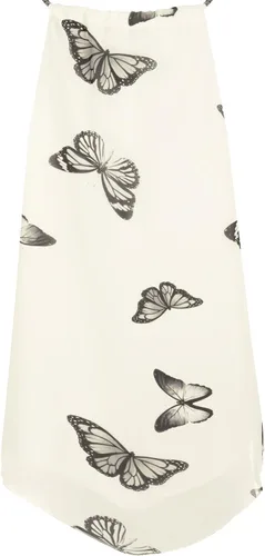 Miniatura 2 de WearAll Chaleco de gasa con estampado de mariposa sin mangas con dobladillo de inmersión para mujer, 10-24