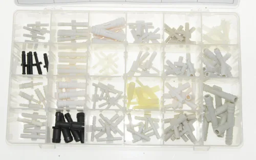 Miniatura 2 de Swordfish Surtido de conectores en T al vacío 60850-115pc, 23 tamaños