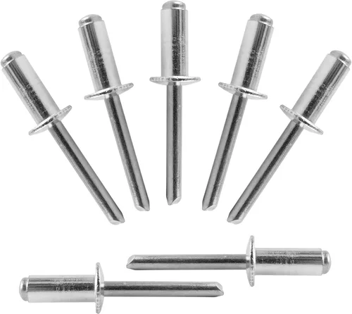 Miniatura 16 de ALLCLEAN 50 piezas de remaches ciegos profesionales de acero inoxidable de 1/4" x 1/2", remaches POP de 6,4 x 12 mm, agarre y mandril de acero