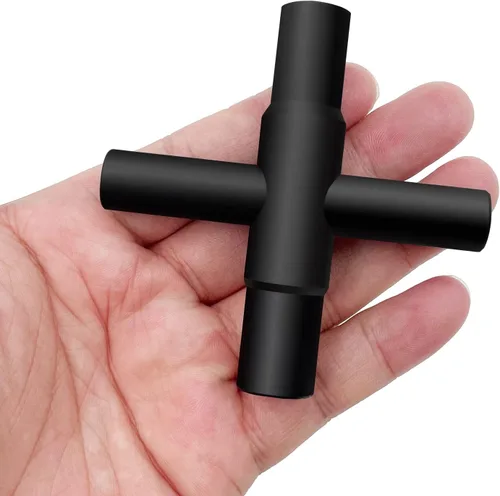 Miniatura 3 de Llave de cierre de agua Sillcock de 4 vías, 1 paquete, acero 40 Cr
