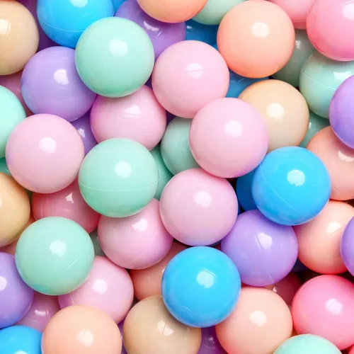 Miniatura 20 de GOGOSO Pelotas para Piscinas de Pelotas para Niños Pequeños Paquete de 50 100 200 Pelotas de Plástico con Forma sin Ftalatos sin BPA No Tóxicas