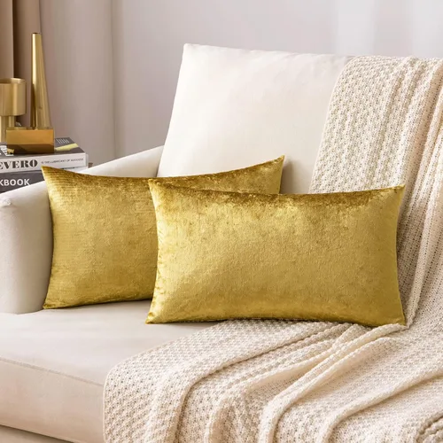 Miniatura 86 de MIULEE Fundas de almohada de terciopelo de 22 x 22 pulgadas, paquete de 2 unidades, color negro, fundas de cojín cuadradas decorativas súper suaves