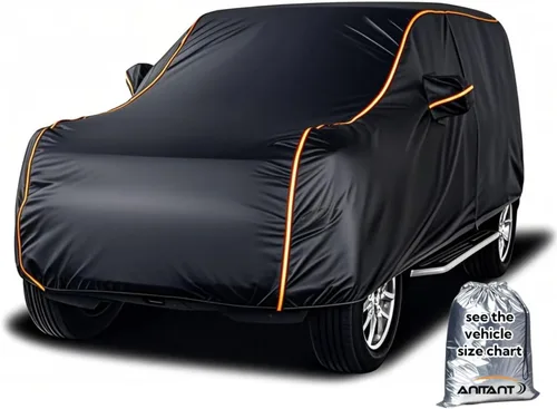 Miniatura 11 de Cubierta impermeable para todo tipo de clima para la nieve del coche Hatchback, lonas de coche Tamaño como: Golf GTI, VW Beetle Interior Algodón