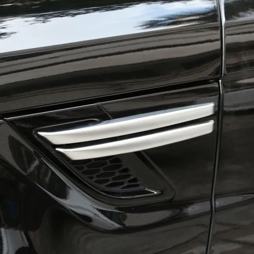Miniatura 2 de METYOUCAR ABS puerta lateral Fender salida de aire para Land Rover Range Rover Sport 2014 2015 2016 2017 (mate)