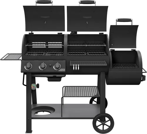 Miniatura 2 de Oklahoma Joe's Canyon Combo DLX 24203005 - Ahumador y parrilla a gas propano