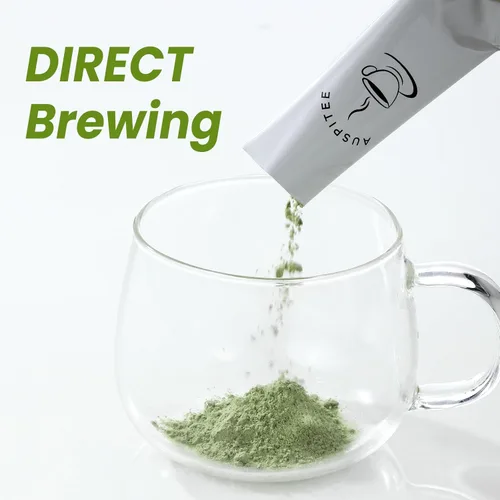 Miniatura 5 de Matcha Latte - Paquete individual de polvo de té verde con leche, mezcla de ciencia barista premium, bolsas individuales de matcha (20)