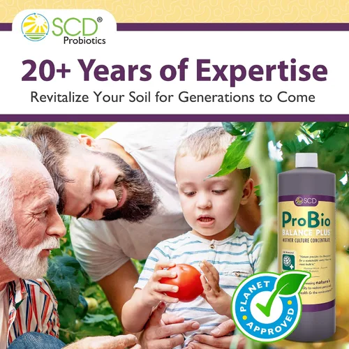 Miniatura 6 de SCD Probiotics ProBio Balance Plus - Haz 20 veces más acondicionador de suelo - Super concentrado de microorganismos beneficiosos eficaces +