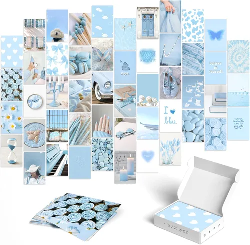 Miniatura 31 de Y2K BOO Kit de Collage de Pared Dark Academia - 50 Fotos Clásicas y Misteriosas de 4"x6" para Decoración de Dormitorio, Regalo para Chicas