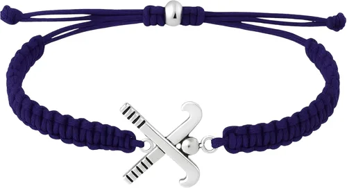 Miniatura 7 de Pulsera con dije de hockey sobre hierba Sportybella - Ajustable para niñas con dije de palo, joyería regalo para jugadoras, equipos y entrenadores