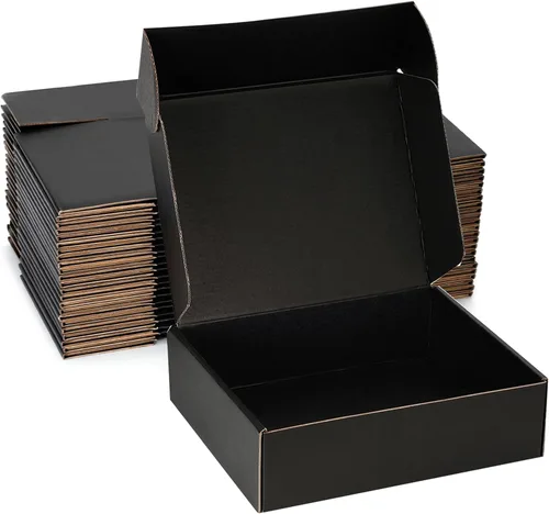 Miniatura 39 de Cajas de envío pequeñas de 9 x 6 x 2 pulgadas (paquete de 25) – Cajas de cartón corrugado blancas resistentes para pequeñas empresas, comercio Blanco