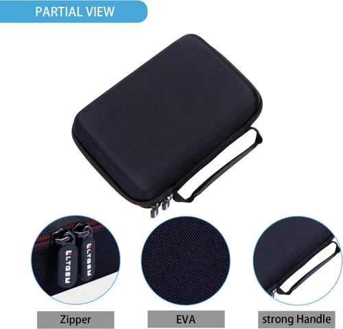 Miniatura 5 de LTGEM - Funda para cámara de acción compatible con GoPro Hero 13/12 / 11/10 / 9/8 / 7/6 / 5 / Go Pro MAX2 / MAX/Mission 1 PRO Action Camera, bolsa