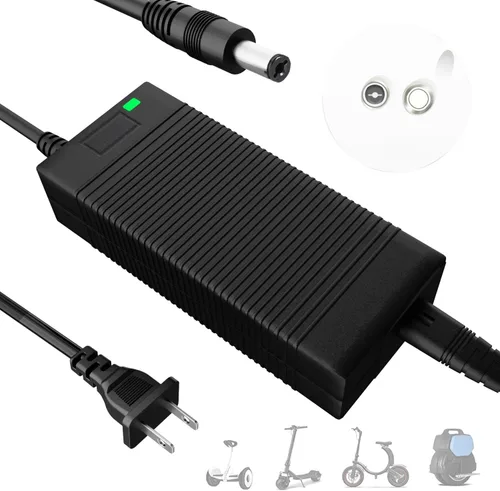 EVAPLUS Certificado UL 54.6V 1.5A Cargador Rápido para Bicicleta Eléctrica de 48V - Reemplazo para Razor, Jetson, Voyage, Gotrax, Ninebot, Segway,