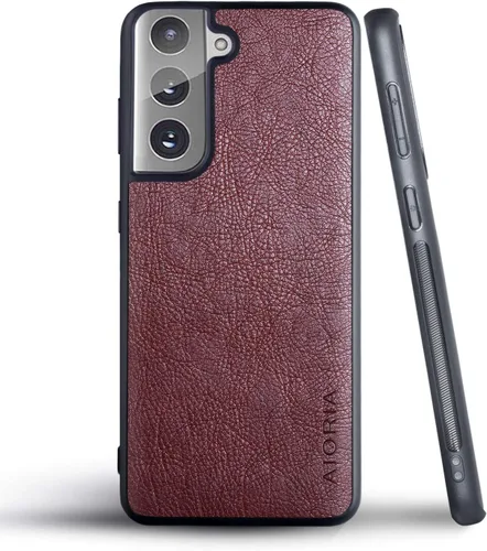 Miniatura 23 de AIORIA Funda protectora completa para Samsung Galaxy S20 FE 5G, 6.5 pulgadas Premium PU cuero cubierta retro negocio diseño completo funda Marrón