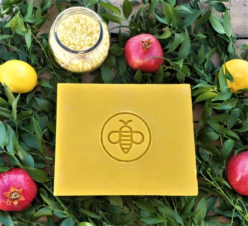 Miniatura 4 de Basic Honey Ladrillo de cera de abeja (5 libras) 100% cera de abeja natural de abejas americanas, grado cosmético/alimenticio