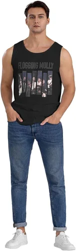 Miniatura 5 de Man Muscle Tank Tops T Shirt Fashion Music Festival Sleeveless T Shirt