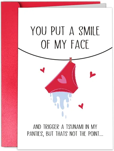 Miniatura 10 de TQDaiker Preciosa tarjeta del día de San Valentín para novio, dulce tarjeta de Vday para él, prometido, tarjeta de amor sincero para novio, To My