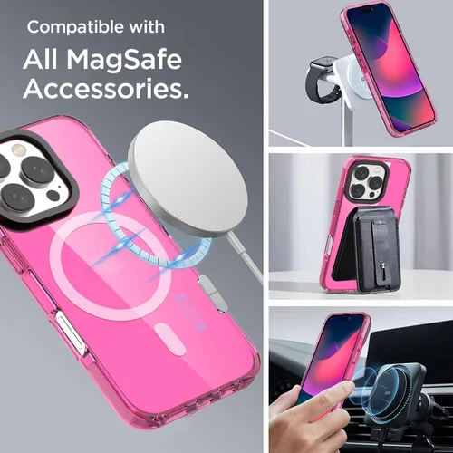 Miniatura 208 de AICase Funda protectora para iPhone 16 compatible con iPhone 16, delgada, ligera, transparente [no amarillenta] Diseño vibrante
