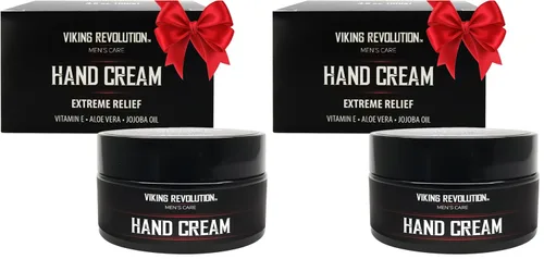 Miniatura 8 de Viking Revolution Crema de manos para hombres, crema reparadora para manos secas y agrietadas, tratamiento de aloe vera con vitamina E (3.5 onzas)