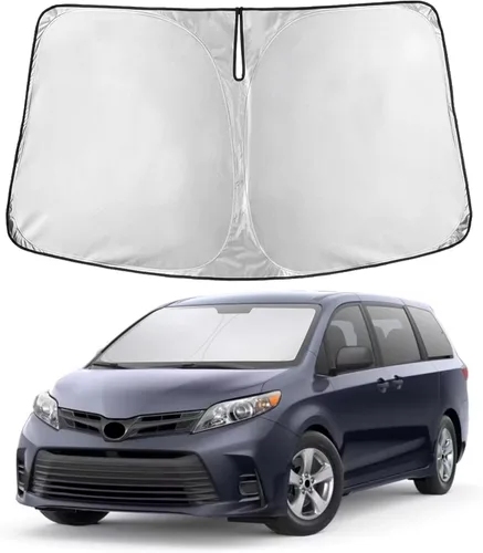 Miniatura 279 de EcoNour Parasol para parabrisas compatible con Hyundai Tucson 2016-2019 2020 2021, visera solar para parabrisas delantero y ventana, bloqueador