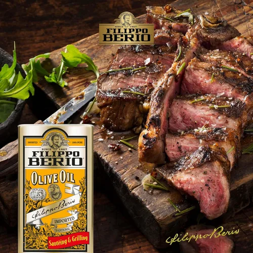 Miniatura 5 de Filippo Berio Aceite de oliva puro, lata de 101.4 onzas