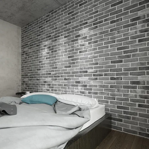Miniatura 12 de Art3d Paquete de 10 - 52.5 pies cuadrados Paneles de pared 3D de ladrillo falso para despegar y pegar en marrón rojizo, papel tapiz de espuma