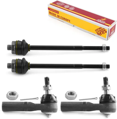 Miniatura 137 de Metrix Premium Chassis Parts - Juego de 4 barras de acoplamiento interior y exterior para Audi A3 15-16, Seat Leon 06-20 (México), 09-17 Volkswagen