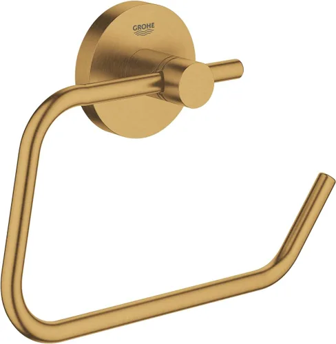 Miniatura 8 de GROHE 40689001 Essentials - Soporte para papel higiénico montado en la pared, color cromado Starlight Estrella Cromo Claro