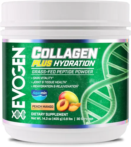 Miniatura 5 de Evogen Collagen Plus Hydration - Colágeno alimentado con pasto para mujeres y hombres Péptidos de colágeno en polvo Colágeno en polvo que apoya