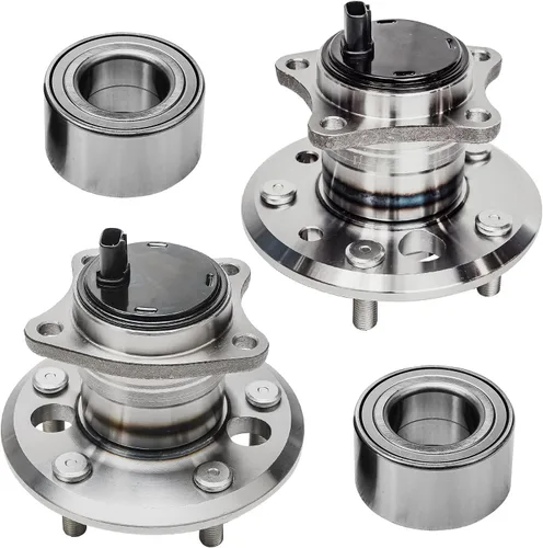 Miniatura 13 de Detroit Axle - Kit de extremo delantero RWD para Chrysler 300 Dodge Challenger Charger Upper Lower Control Arms rótulas de rodamiento de rueda Bujes