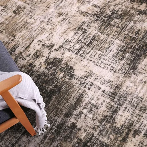 Miniatura 243 de IOHOUZE Alfombra abstracta lavable de 3 x 12 pies para pasillos, antideslizante para cocina, camino de entrada de lana sintética para interiores