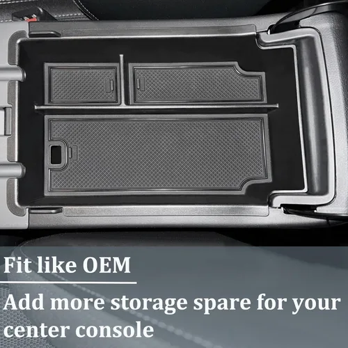 Miniatura 3 de JKCOVER Bandeja organizadora de consola central compatible con Subaru Impreza y Subaru Crosstrek 2024 2025, accesorios de material ABS, caja
