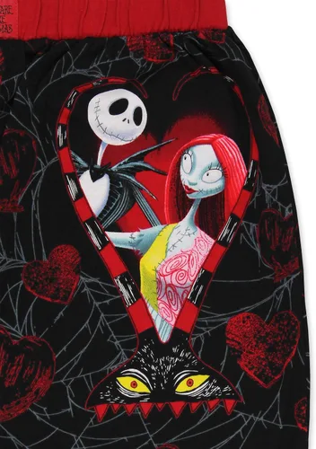 Miniatura 4 de Nightmare Before Christmas Jack and Sally - Calzoncillos tipo bóxer para hombre Negro