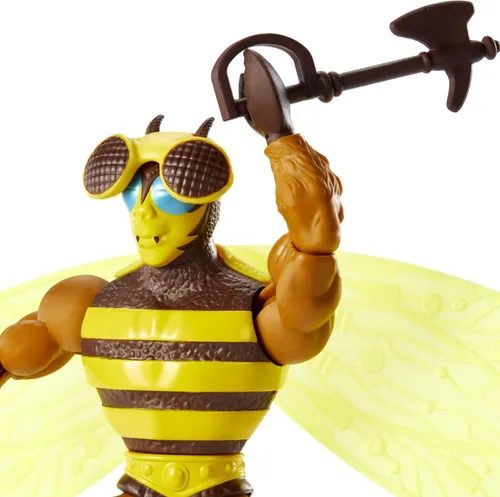 Miniatura 3 de Masters of the Universe Origins - Figura de acción Buzz-Off, figura coleccionable de MOTU de 5.5 pulgadas con accesorio