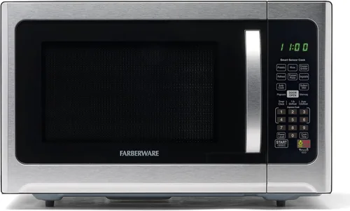 Miniatura 11 de Farberware - Horno microondas de encimera de 1.3 pies cúbicos – 1000 vatios de potencia, configuraciones de cocción automática, descongelación