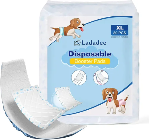 Miniatura 8 de Forros desechables para pañales para perros machos y hembras, insertos de pañales para perros que se adaptan a la mayoría de los tipos de pañales