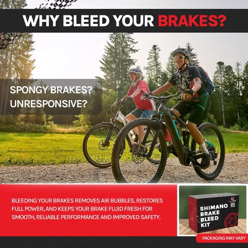 Miniatura 5 de BleedZone - Kit de purga de frenos para frenos hidráulicos SRAM - Kit de purga de bicicleta con líquido de frenos DOT 5.1 de 8.5 fl oz para frenos