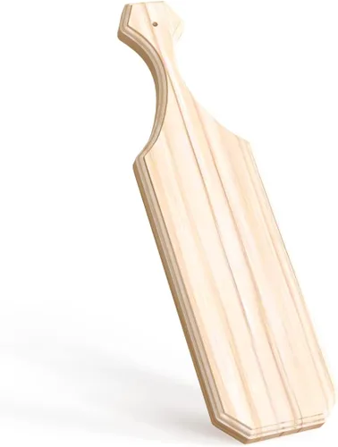 Miniatura 11 de BATTIFE Palas de hermandad griega de 15 pulgadas, paleta de fraternidad de madera maciza, paleta de madera de pino sin terminar para tallar y usar