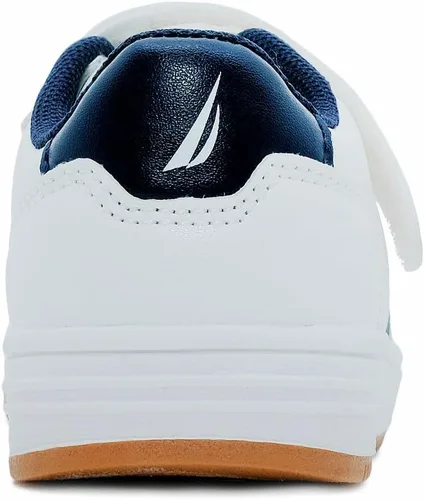 Miniatura 3 de Nautica Tenis bajos con cordones para niños y niños elegantes zapatos de vestir para jóvenes, ideales para tenis y caminar